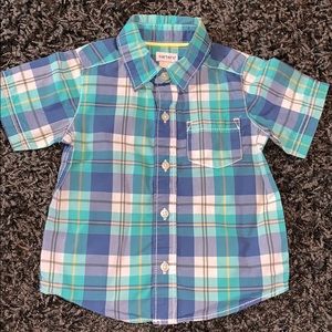 Carters toddler boy dress shirt